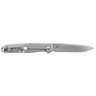 CRKT Facet with 3.37" Folding Sheepsfoot Plain Satin D2 Steel Blade, Stainless Steel Handle, Includes Pocket Clip - 2 CRKT Facet with 3.37" Folding Sheepsfoot Plain Satin D2 Steel Blade, Stainless Steel Handle, Includes Pocket Clip - 2