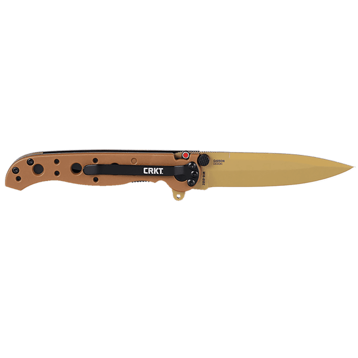 CRKT EDC with 3.03" Folding Plain Desert Tan D2 Steel Blade and Desert Tan GRN Handle - M16-01DZ CRKT EDC with 3.03" Folding Plain Desert Tan D2 Steel Blade and Desert Tan GRN Handle - M16-01DZ