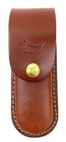 Hunter Company Knife Sheath Belt Loop Tan Leather Fits 4.75-5.50" Closed Folded Knife Hunter Company Knife Sheath Belt Loop Tan Leather Fits 4.75-5.50" Closed Folded Knife
