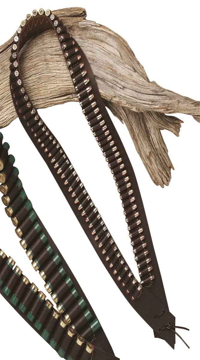 Hunter Company Western Bandolero Antique Brown Leather 45 Colt (LC) Capacity 85 - 0745 Hunter Company Western Bandolero Antique Brown Leather 45 Colt (LC) Capacity 85 - 0745