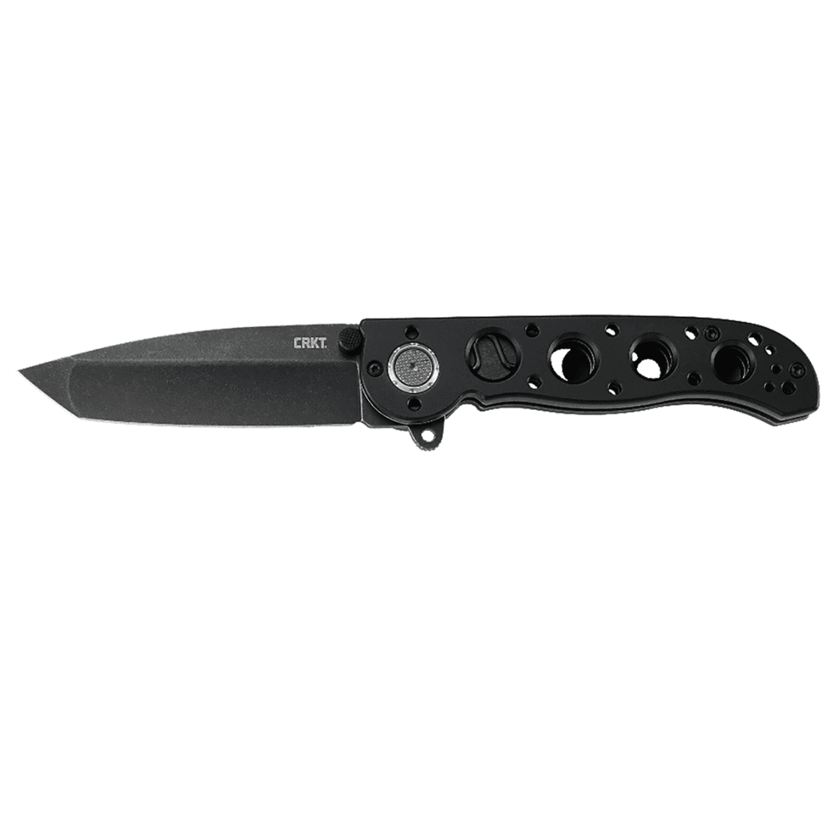 CRKT M16-02DB 3.12" Folding Tanto Knife with Black Stonewashed D2 Steel Blade and Aluminum Handle - M1602DB CRKT M16-02DB 3.12" Folding Tanto Knife with Black Stonewashed D2 Steel Blade and Aluminum Handle - M1602DB