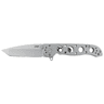 CRKT M16-02SS 3.06" Folding Tanto Knife with Satin 12C27 Sandvik Blade and Bead Blasted Stainless Steel Handle - 1 CRKT M16-02SS 3.06" Folding Tanto Knife with Satin 12C27 Sandvik Blade and Bead Blasted Stainless Steel Handle - 1