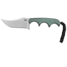 CRKT Minimalist Persian 2.76" Fixed Recurve Knife with Bead Blasted 8Cr13MoV Stainless Steel Blade and Green Contoured Resin Infused Fiber Handle - 1 CRKT Minimalist Persian 2.76" Fixed Recurve Knife with Bead Blasted 8Cr13MoV Stainless Steel Blade and Green Contoured Resin Infused Fiber Handle - 1