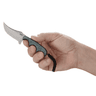 CRKT Minimalist Persian 2.76" Fixed Recurve Knife with Bead Blasted 8Cr13MoV Stainless Steel Blade and Green Contoured Resin Infused Fiber Handle - 3 CRKT Minimalist Persian 2.76" Fixed Recurve Knife with Bead Blasted 8Cr13MoV Stainless Steel Blade and Green Contoured Resin Infused Fiber Handle - 3