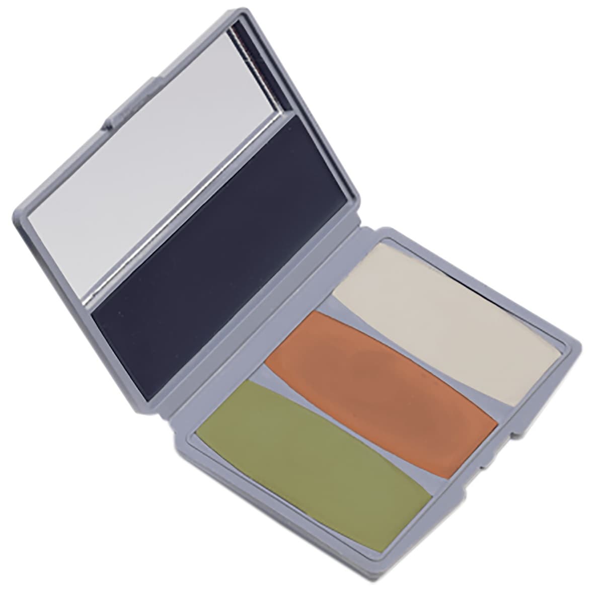 Hunters Specialties Camo-Compac 4 Woodland Makeup Kit Mud Brown/Flat Black/Leaf Green/Sand - HS00264 Hunters Specialties Camo-Compac 4 Woodland Makeup Kit Mud Brown/Flat Black/Leaf Green/Sand - HS00264