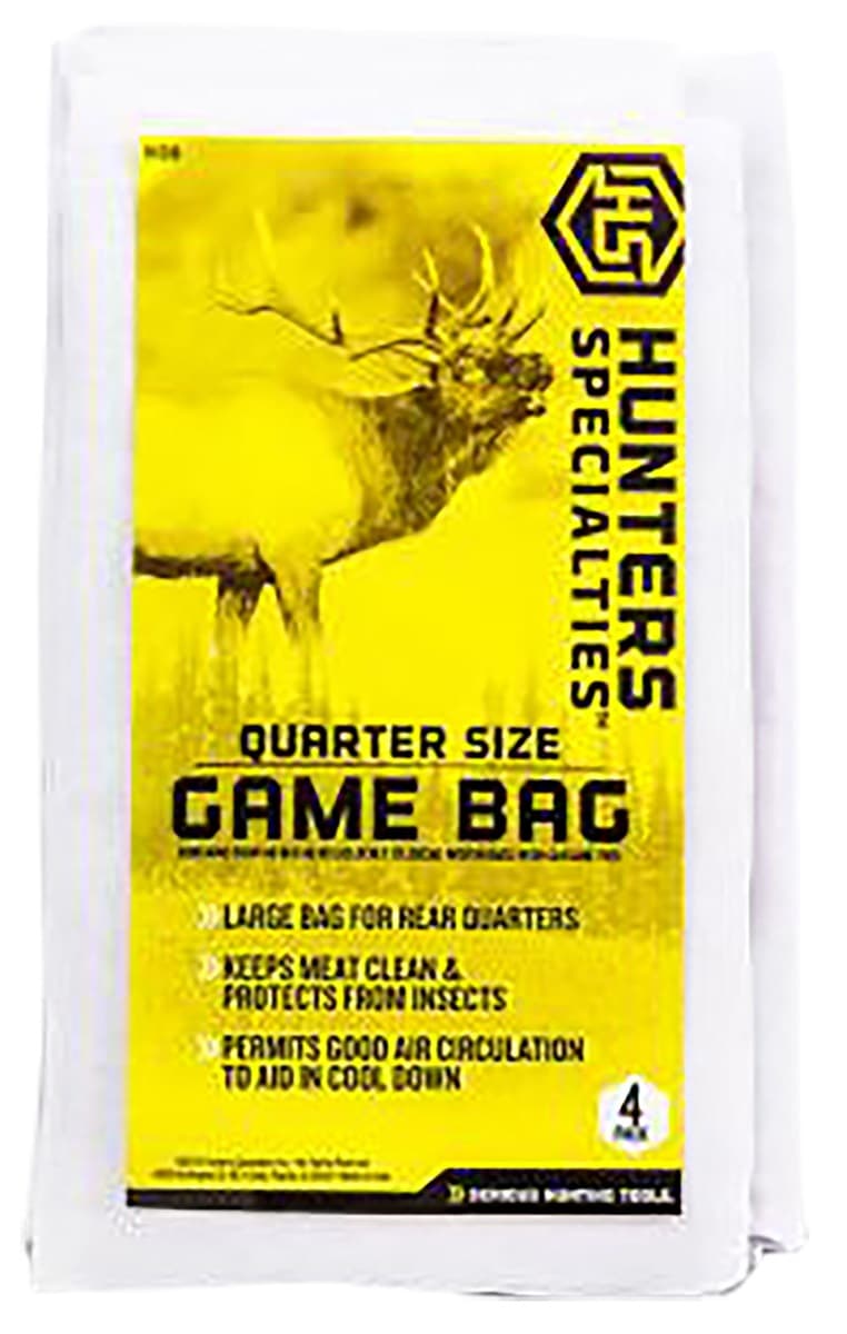 Hunters Specialties Quarter Size Game Bag 4Pack - HS01238 Hunters Specialties Quarter Size Game Bag 4Pack - HS01238
