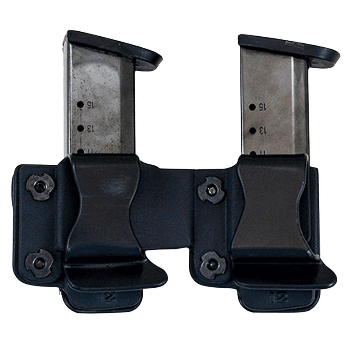 Comp-Tac Twin Mag Pouch Double Black Kydex for Sig P220/1911/Kahr/Springfield XDS - C62301000LBKN Comp-Tac Twin Mag Pouch Double Black Kydex for Sig P220/1911/Kahr/Springfield XDS - C62301000LBKN