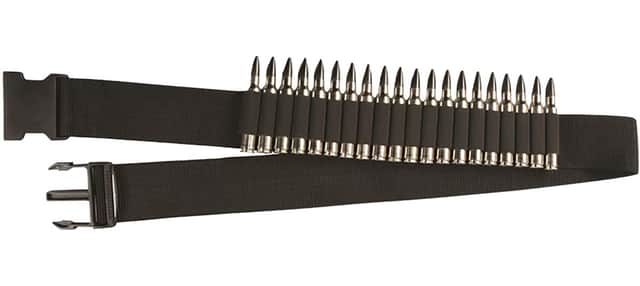Hunters Specialties Rifle Shell Belt 20 Cartridge Capacity Black Nylon - 00682 Hunters Specialties Rifle Shell Belt 20 Cartridge Capacity Black Nylon - 00682