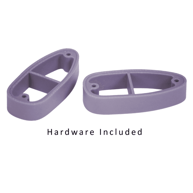 Crickett LOP Spacer Kit - Purple Polymer, Fits Synthetic Rifles, Includes 2.75-inch Spacers, 2 Long & 2 Short Butt Plate Screws, Instruction Card - KSA000012 Crickett LOP Spacer Kit - Purple Polymer, Fits Synthetic Rifles, Includes 2.75-inch Spacers, 2 Long & 2 Short Butt Plate Screws, Instruction Card - KSA000012