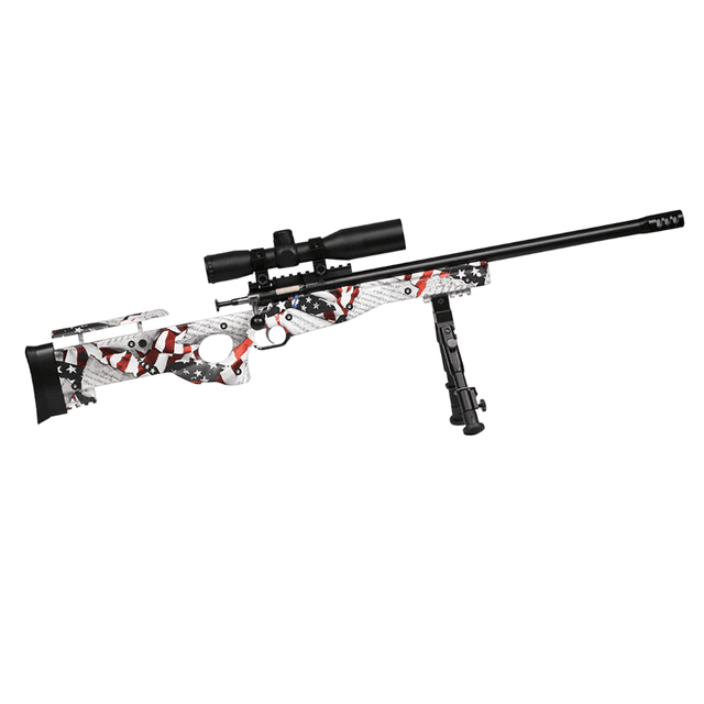 Crickett Precision Complete Package - Youth 22 LR, 16.12-inch Threaded Bull Barrel, Thumbhole Synthetic Stock, 10.38 to 11.13-inch LOP, Includes 4x28 Scope, Crickettinny Mount & Bipod - KSA2153 Crickett Precision Complete Package - Youth 22 LR, 16.12-inch Threaded Bull Barrel, Thumbhole Synthetic Stock, 10.38 to 11.13-inch LOP, Includes 4x28 Scope, Crickettinny Mount & Bipod - KSA2153