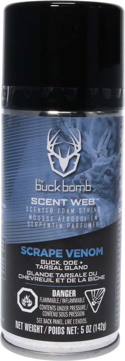The Buck Bomb Buck Bomb Scrape Venom Deer 5oz Aerosol - HSBBSWSCRPVEN The Buck Bomb Buck Bomb Scrape Venom Deer 5oz Aerosol - HSBBSWSCRPVEN