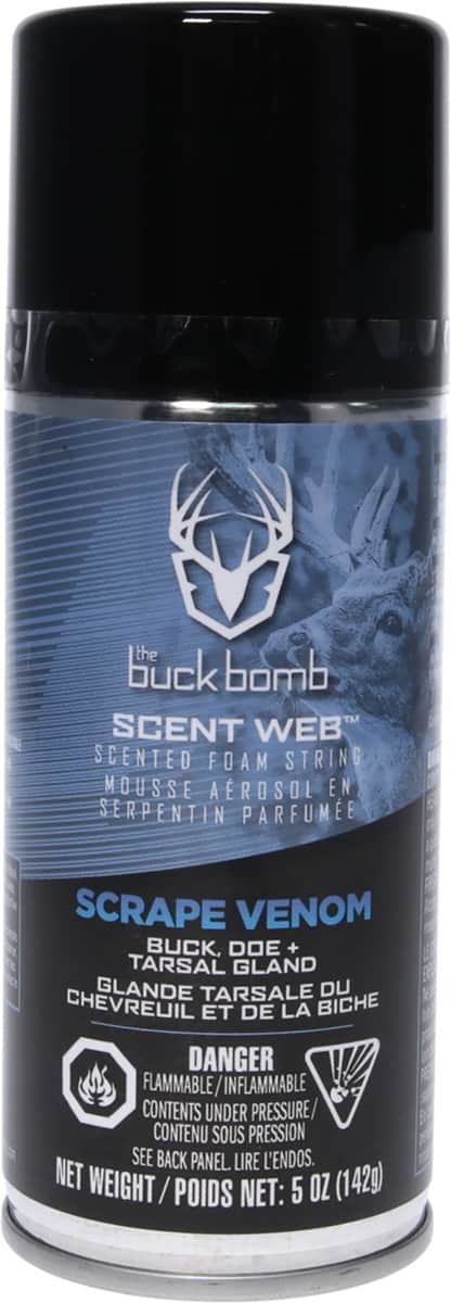 The Buck Bomb Buck Bomb Scrape Venom Deer 5oz Aerosol - HSBBSWSCRPVEN The Buck Bomb Buck Bomb Scrape Venom Deer 5oz Aerosol - HSBBSWSCRPVEN