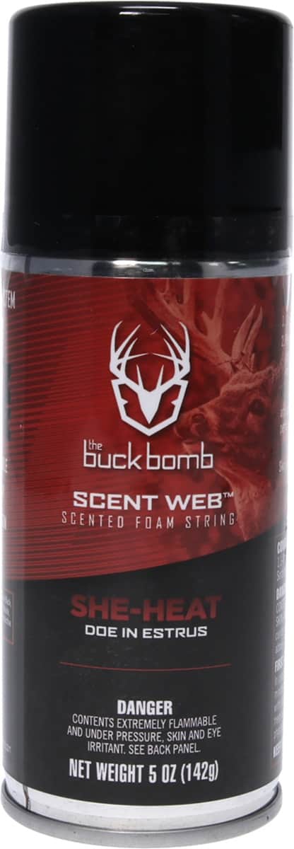 The Buck Bomb Buck Bomb She Heat Estrous 5oz Aerosol - HSBBSWSHEHEAT The Buck Bomb Buck Bomb She Heat Estrous 5oz Aerosol - HSBBSWSHEHEAT