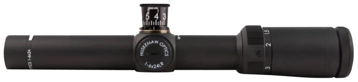Huskemaw Optics Tactical Hunter Black 1-6x24mm 30mm Tube, Illuminated HuntSmart Reticle - 1016HO Huskemaw Optics Tactical Hunter Black 1-6x24mm 30mm Tube, Illuminated HuntSmart Reticle - 1016HO