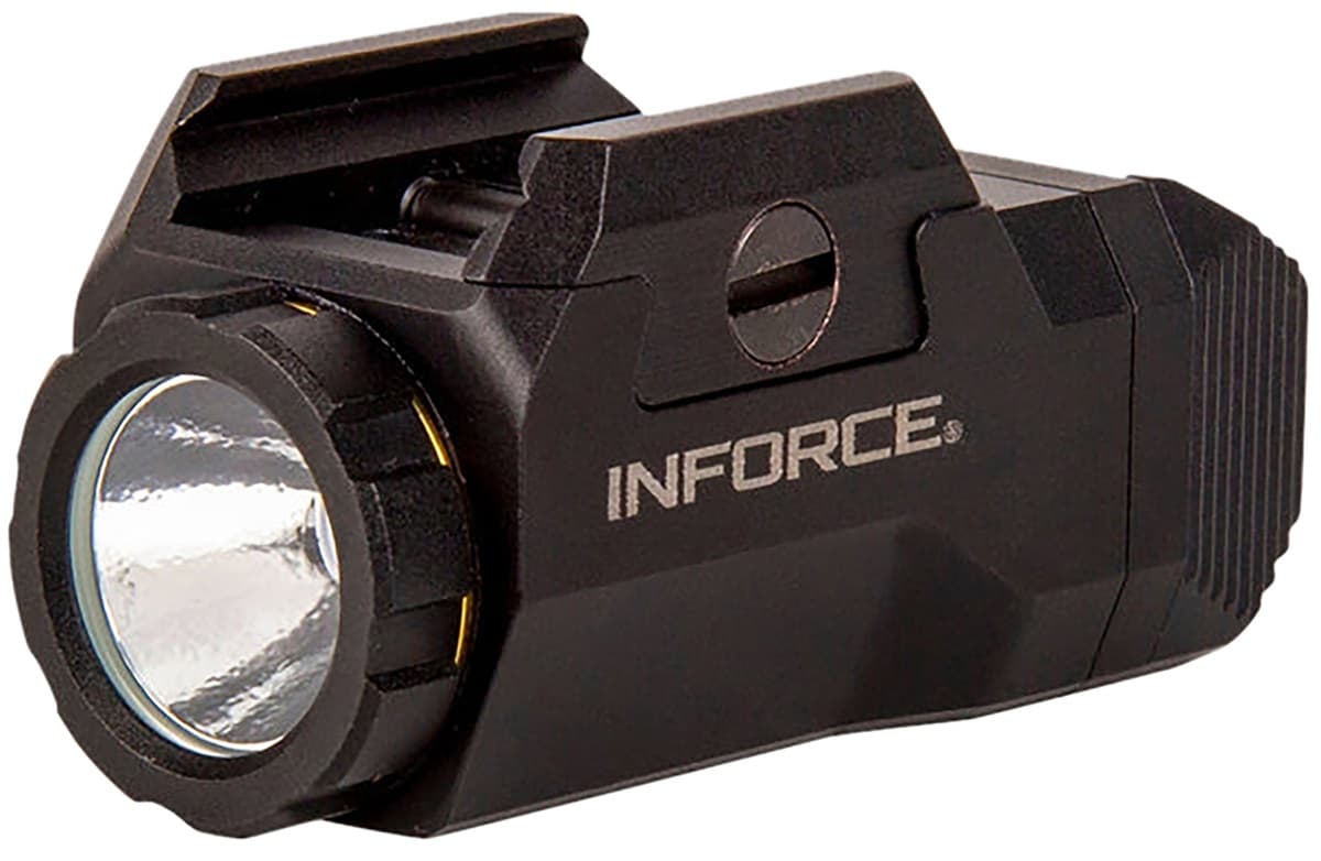 Inforce WILD1 Weapon Integrated Lighting Device Black Anodized 500 Lumens White LED Light - IF71000 Inforce WILD1 Weapon Integrated Lighting Device Black Anodized 500 Lumens White LED Light - IF71000