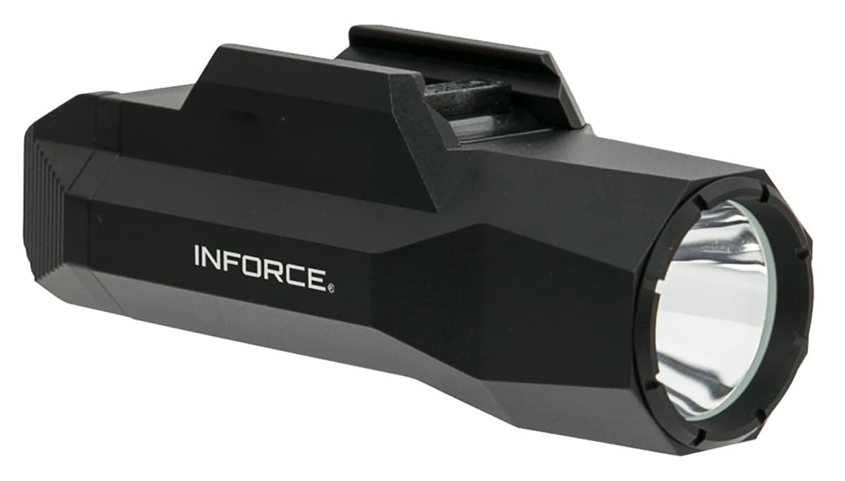 Inforce WILD2 Weapon Integrated Lighting Device Black Anodized 1000 Lumens White LED Light - IF71001 Inforce WILD2 Weapon Integrated Lighting Device Black Anodized 1000 Lumens White LED Light - IF71001