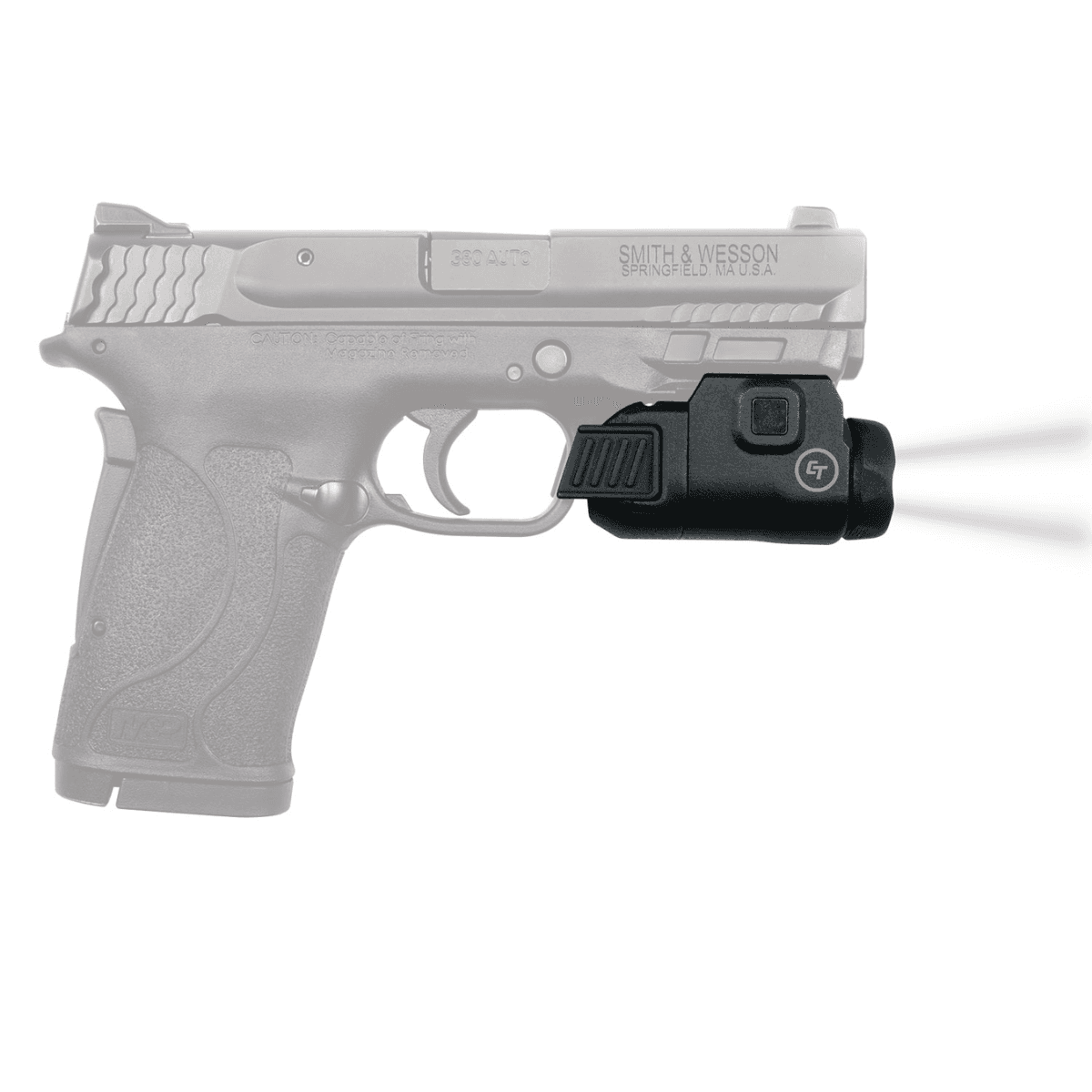 Crimson Trace CMR-209 Universal Pistol Light Rail Master - Matte Black, 200 Lumens White LED Light - 0100010 Crimson Trace CMR-209 Universal Pistol Light Rail Master - Matte Black, 200 Lumens White LED Light - 0100010