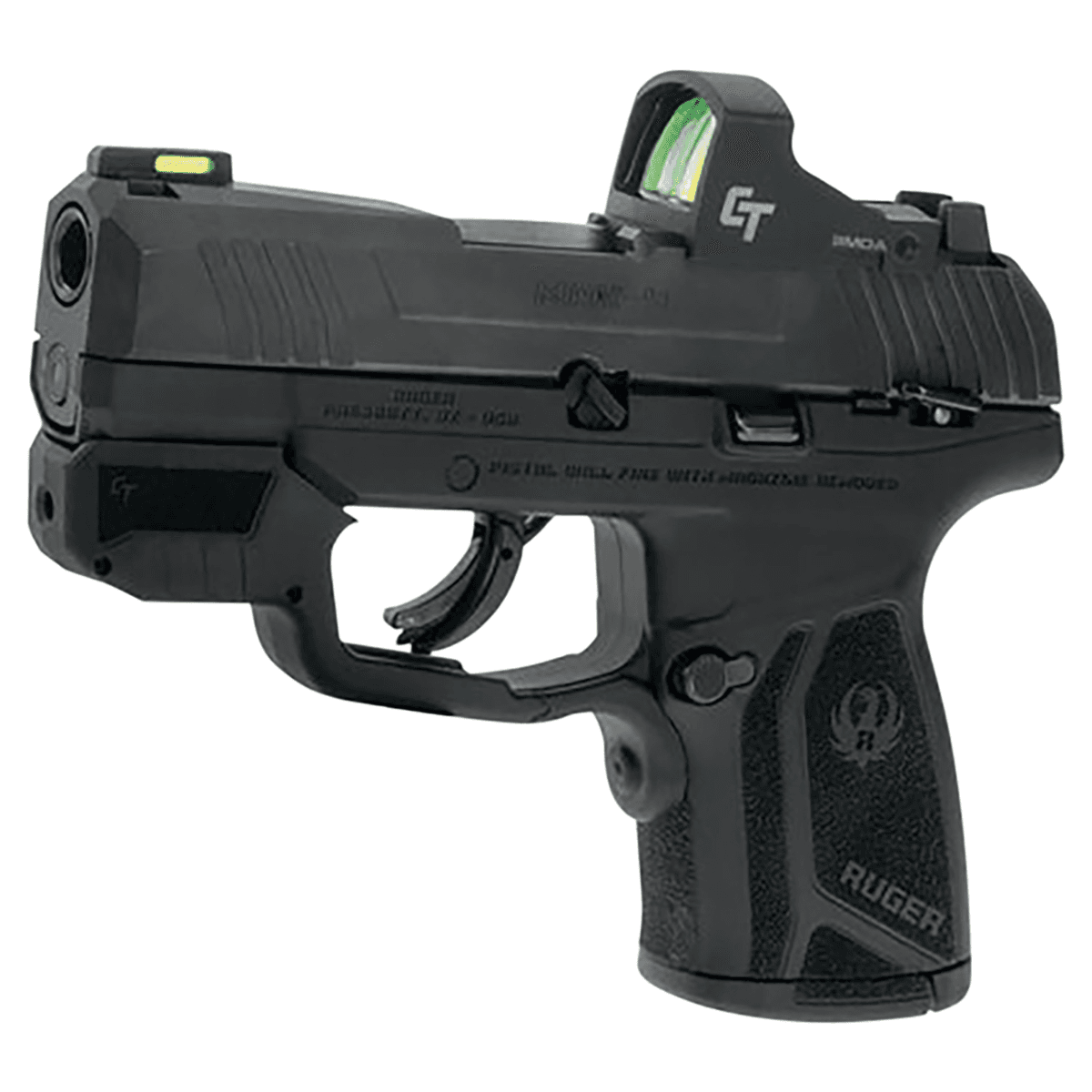 Crimson Trace LG-Laserguard - Black, Red Laser, Fits Ruger Max 9 - 0102060 Crimson Trace LG-Laserguard - Black, Red Laser, Fits Ruger Max 9 - 0102060