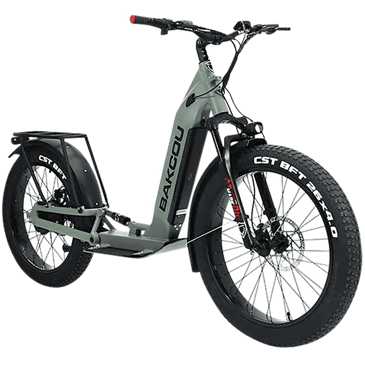 Bakcou E-bikes Grizzly Electric Scooter - SGZYSG Bakcou E-bikes Grizzly Electric Scooter - SGZYSG