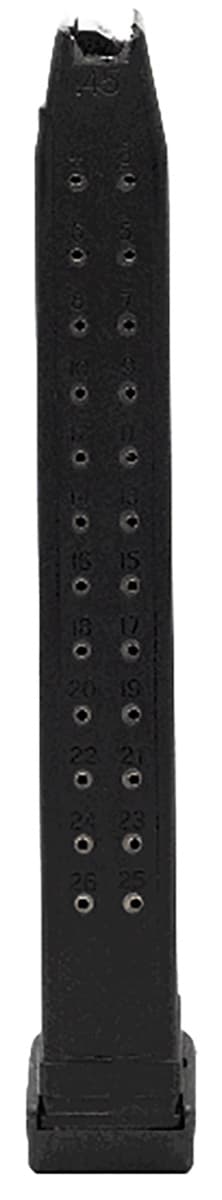 Kci Usa Inc 26rd 45 ACP Compatible w/ Glock 21/21SF/30/30SF/36/41 Black Hardened Steel/Polymer - KCIMZ013 Kci Usa Inc 26rd 45 ACP Compatible w/ Glock 21/21SF/30/30SF/36/41 Black Hardened Steel/Polymer - KCIMZ013