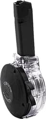 Kci Usa Inc Drum Magazine 50rd 40 S&W Compatible w/ Glock 22/23/24/27/35 Black Hardened Steel/Polymer Kci Usa Inc Drum Magazine 50rd 40 S&W Compatible w/ Glock 22/23/24/27/35 Black Hardened Steel/Polymer