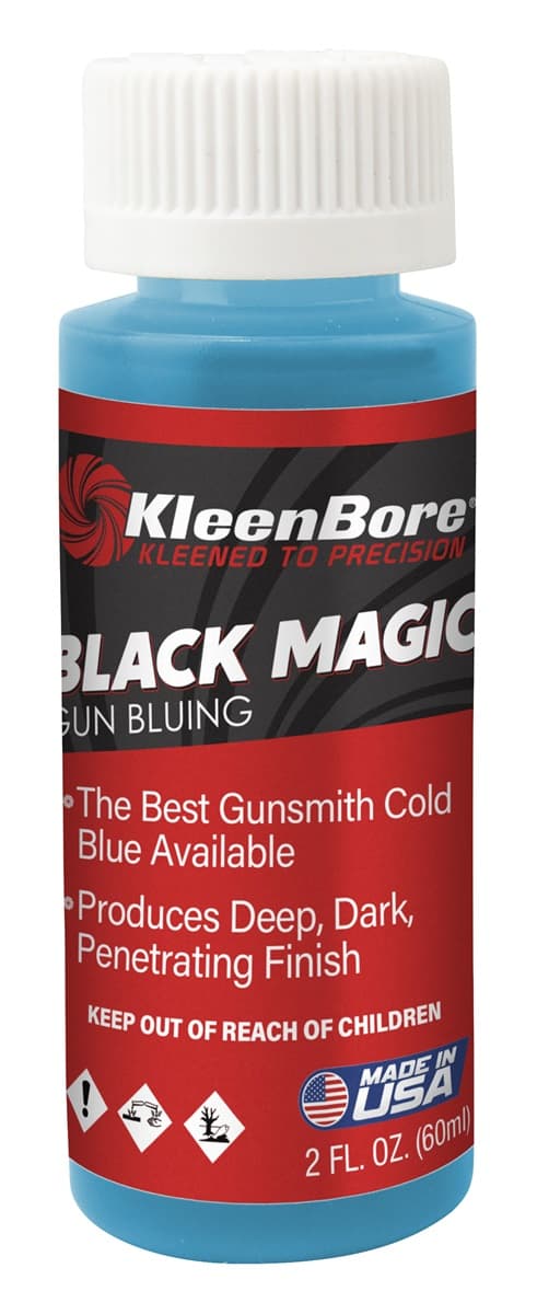 KleenBore Black Magic Gun Bluing 2 oz. Bottle - GB2 KleenBore Black Magic Gun Bluing 2 oz. Bottle - GB2