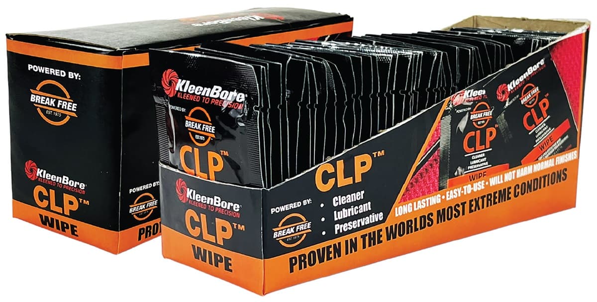 KleenBore BreakFree CLP Wipes 500QTY - KBBFCASE KleenBore BreakFree CLP Wipes 500QTY - KBBFCASE