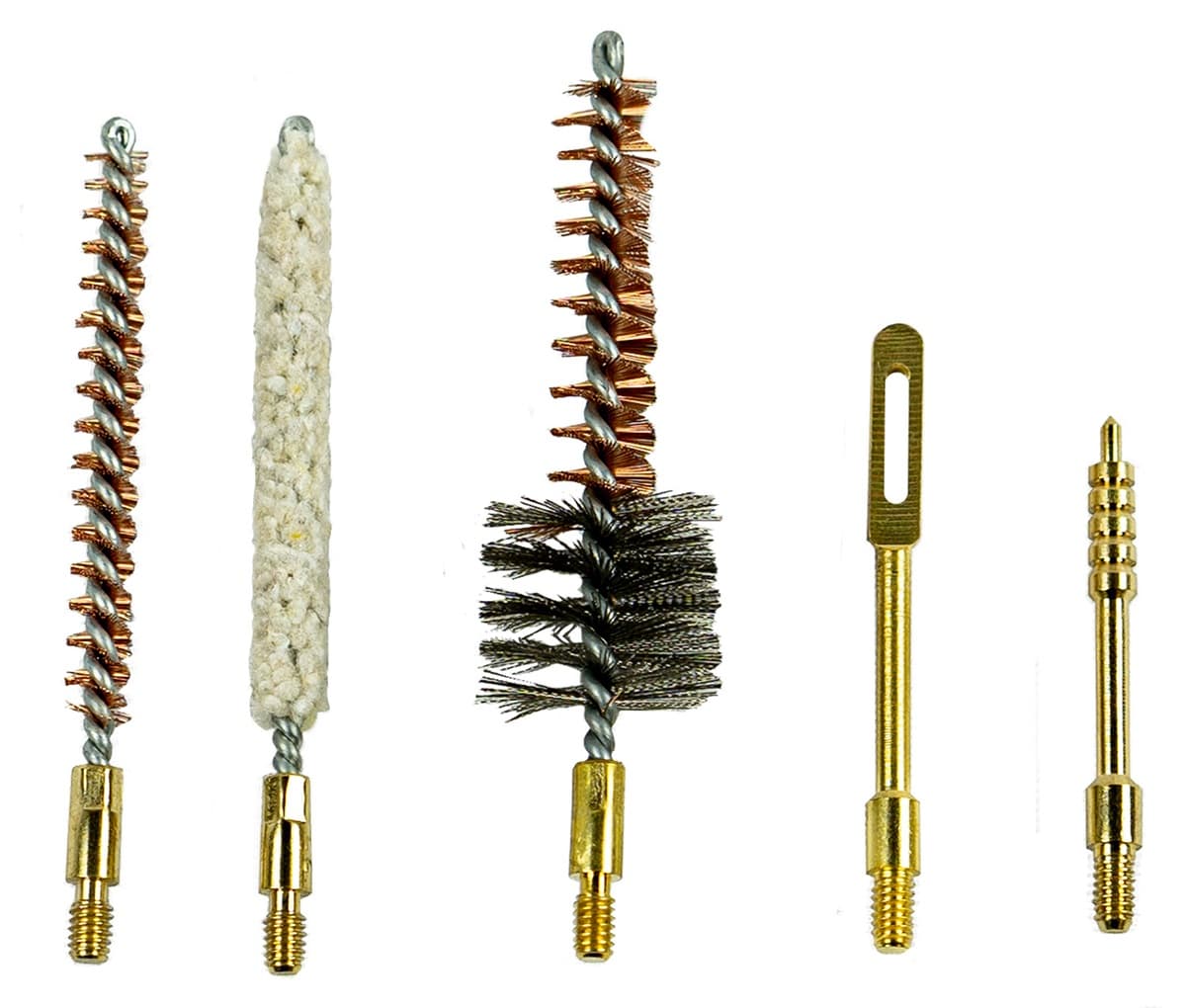 KleenBore MSR/AR Platform Accessory Cleaning Set #8-32 Thread Cotton Mop Bore Brush Bronze Bristles - 556SET KleenBore MSR/AR Platform Accessory Cleaning Set #8-32 Thread Cotton Mop Bore Brush Bronze Bristles - 556SET
