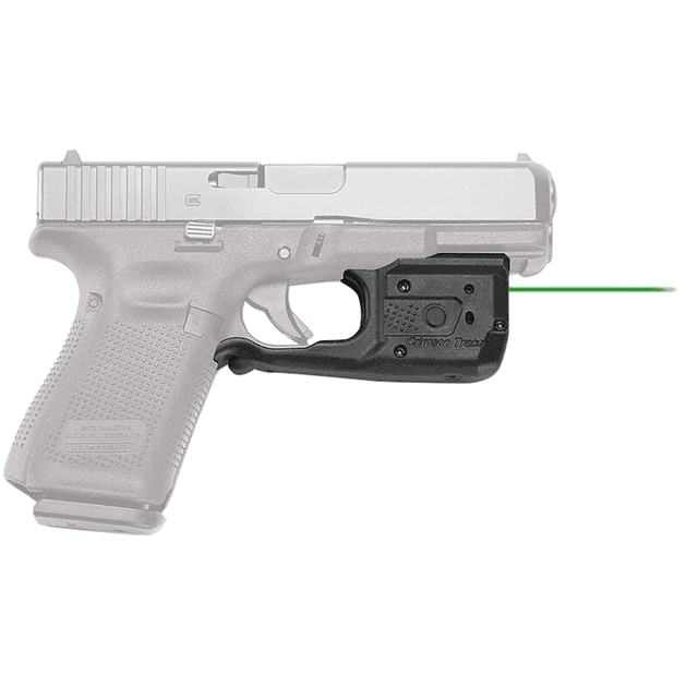 Crimson Trace LL-807G Green Laserguard Pro - Black, Fits Glock Full Size & Compact - 0169501 Crimson Trace LL-807G Green Laserguard Pro - Black, Fits Glock Full Size & Compact - 0169501