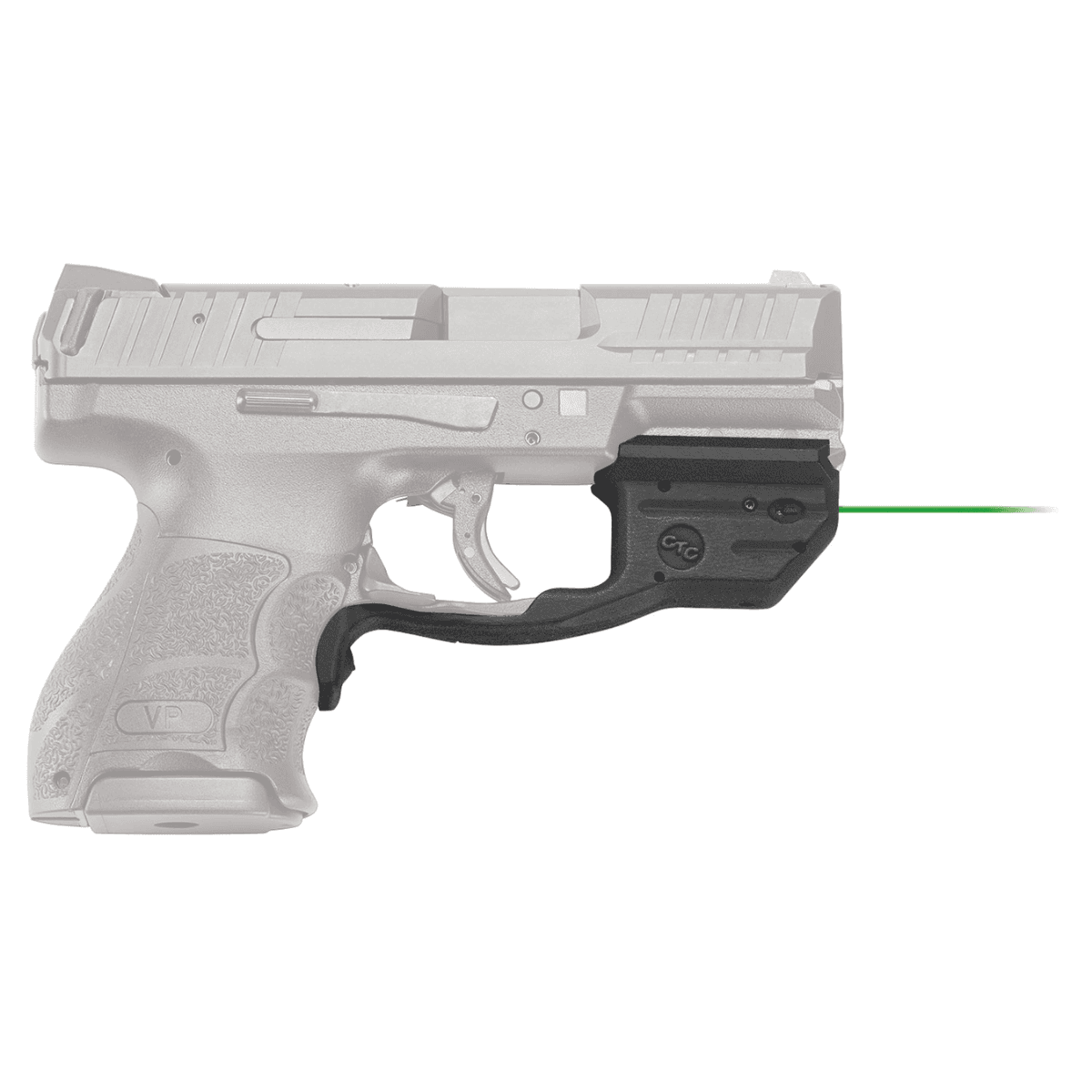 Crimson Trace LG-499 Green Laserguard - Black, Fits Heckler & Koch VP9/VP9SK/VP40 - 0165901 Crimson Trace LG-499 Green Laserguard - Black, Fits Heckler & Koch VP9/VP9SK/VP40 - 0165901