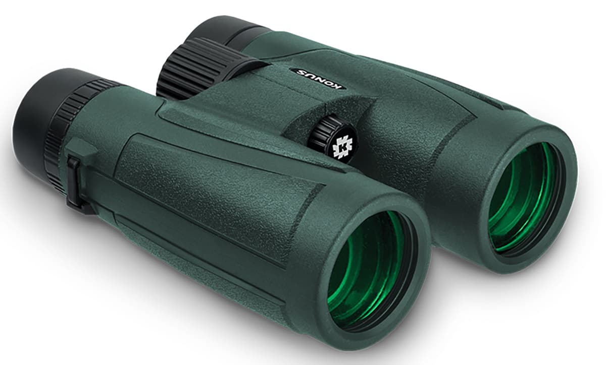 Konus Regent-HD 10x42 W.A. BaK-4 Roof Prism Center Focus Black Rubber Armor - 2273 Konus Regent-HD 10x42 W.A. BaK-4 Roof Prism Center Focus Black Rubber Armor - 2273