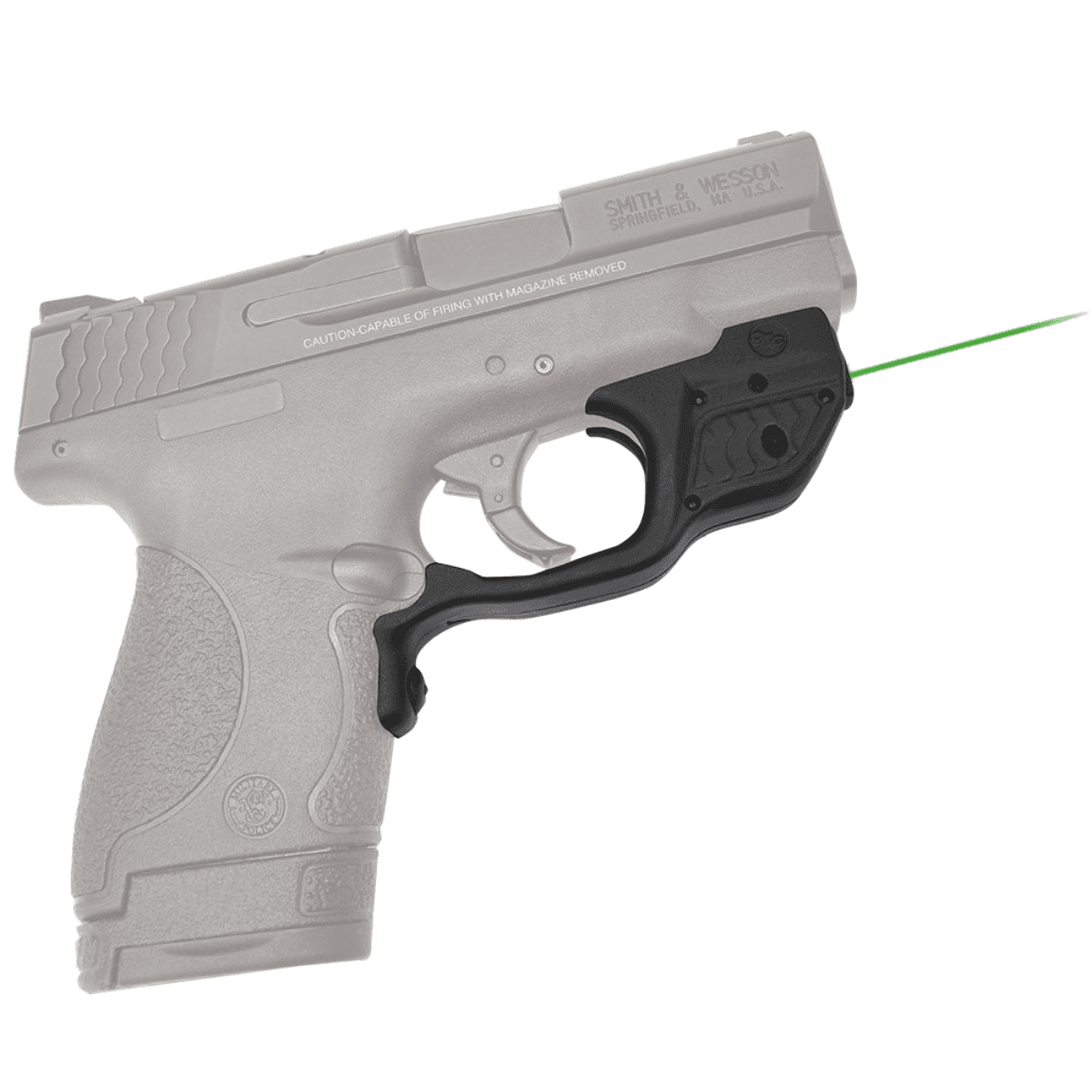 Crimson Trace LG-489G Green Laserguard - Black, Fits Smith & Wesson M&P Shield - 0144901 Crimson Trace LG-489G Green Laserguard - Black, Fits Smith & Wesson M&P Shield - 0144901