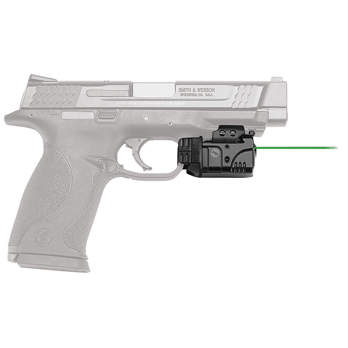 Crimson Trace CMR-204 Rail Master Pro - Universal Green Laser Sight & Tactical Light, Black, For Pistol/Rifle - 0142001 Crimson Trace CMR-204 Rail Master Pro - Universal Green Laser Sight & Tactical Light, Black, For Pistol/Rifle - 0142001