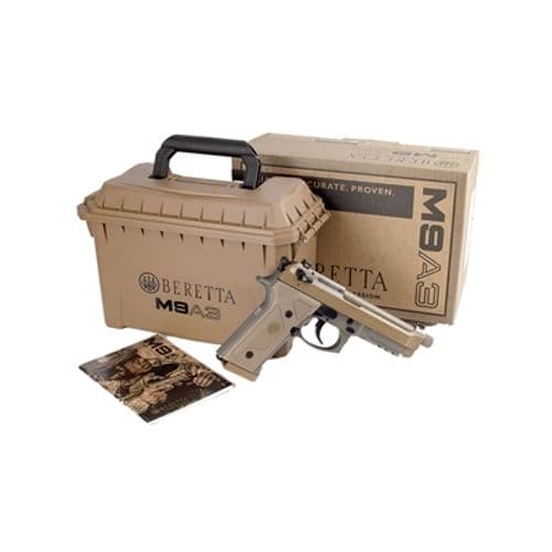 Beretta M9A3 G Model Decocker Only 9mm 10+1 Threaded Barrel Pistol FDE Beretta M9A3 G Model Decocker Only 9mm 10+1 Threaded Barrel Pistol FDE