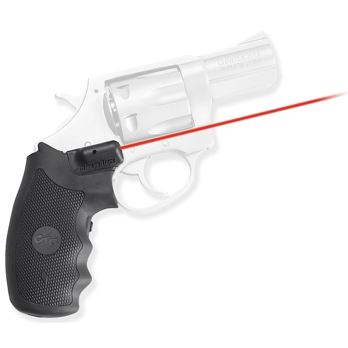 Crimson Trace LG-325 Lasergrips - Red Laser, Fits Charter Arms Revolvers - 0122301 Crimson Trace LG-325 Lasergrips - Red Laser, Fits Charter Arms Revolvers - 0122301