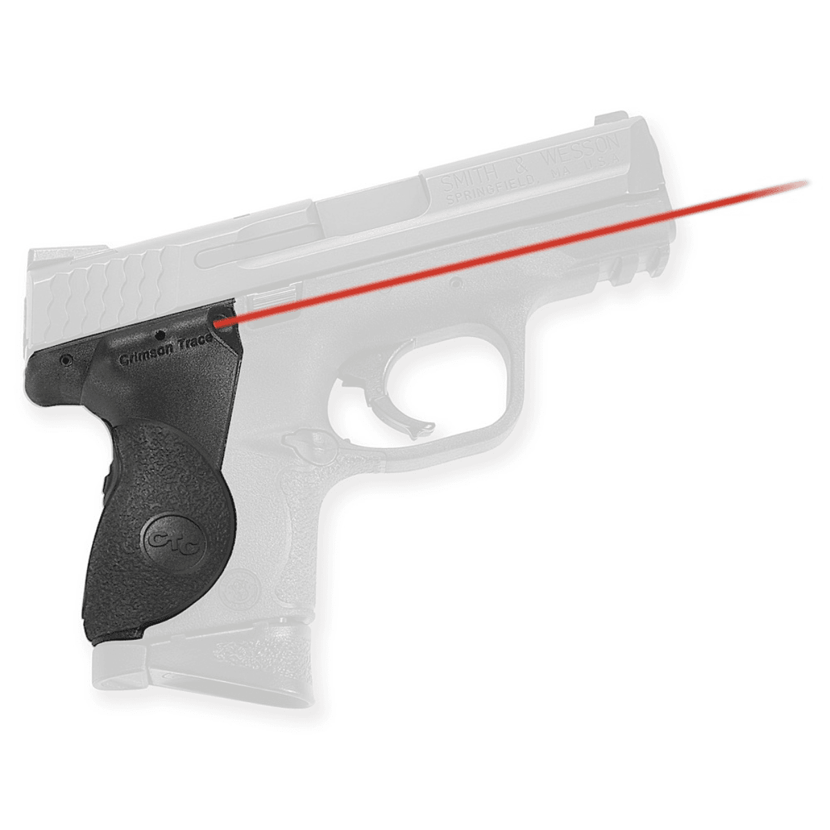 Crimson Trace LG-661 Lasergrips - Black, Red Laser, Fits Smith & Wesson M&P Compact - 0121201 Crimson Trace LG-661 Lasergrips - Black, Red Laser, Fits Smith & Wesson M&P Compact - 0121201