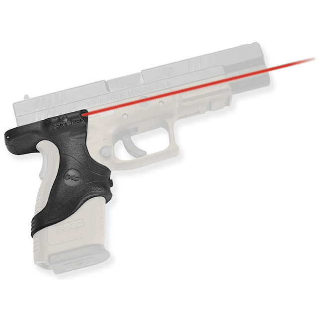 Crimson Trace LG-446 Lasergrips - Black, Red Laser, Fits Springfield Armory XD9/XD40 - 0120701 Crimson Trace LG-446 Lasergrips - Black, Red Laser, Fits Springfield Armory XD9/XD40 - 0120701