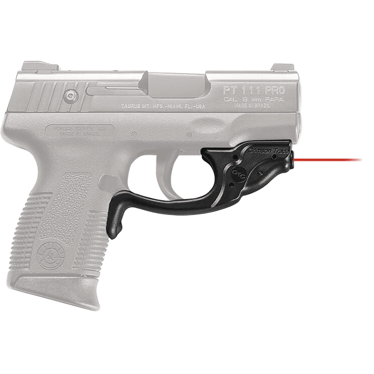 Crimson Trace LG-493 Laserguard - Black, Red Laser, Fits Taurus Millennium Pro - 0180301 Crimson Trace LG-493 Laserguard - Black, Red Laser, Fits Taurus Millennium Pro - 0180301