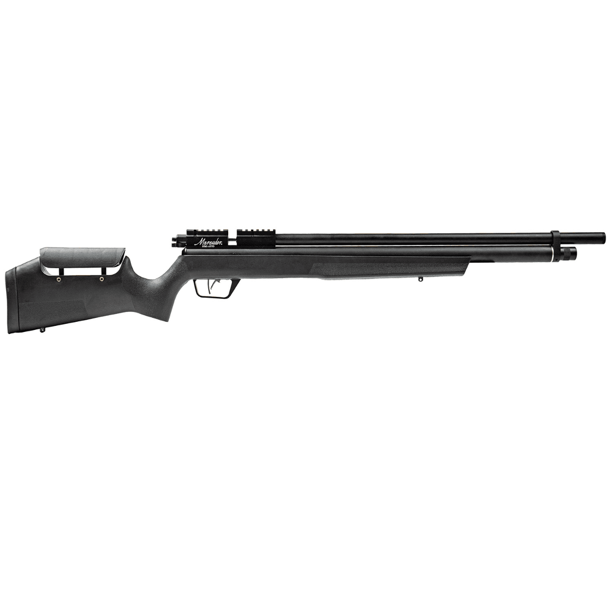 Crosman Marauder Air Rifle - .22 PCP, 10+1 Shot, Black Receiver, Black Fixed Stock with Adjustable Cheek Rest - BP22SAS Crosman Marauder Air Rifle - .22 PCP, 10+1 Shot, Black Receiver, Black Fixed Stock with Adjustable Cheek Rest - BP22SAS