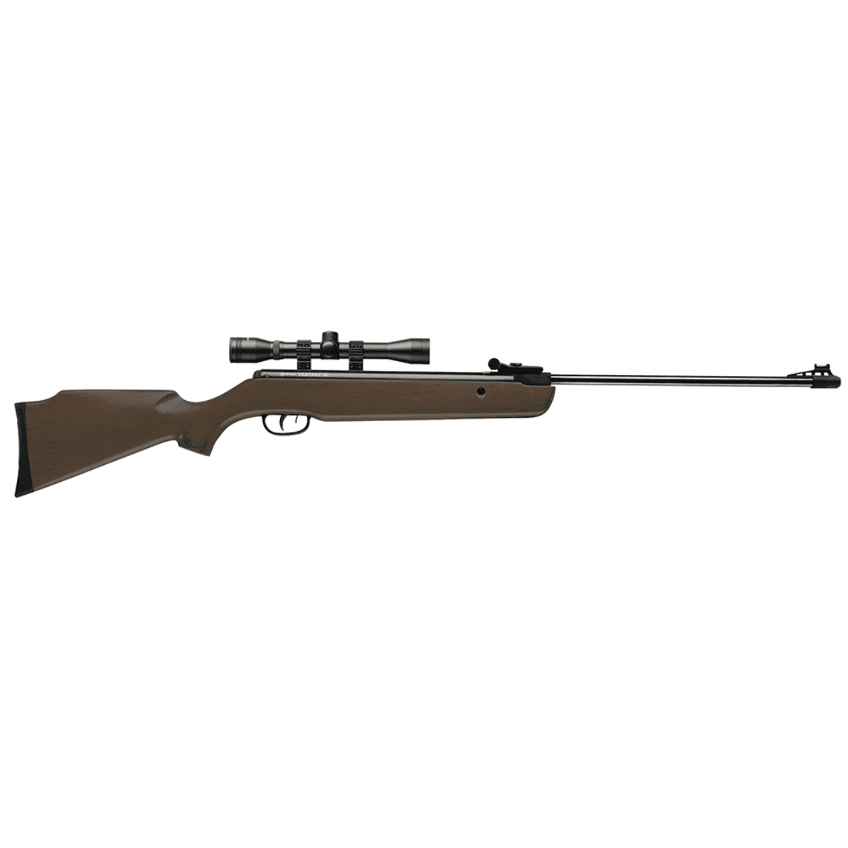 Crosman Vantage NP Air Rifle - .177 Nitrogen Piston, 1rd Capacity, Black Receiver, Hardwood Stock, Includes 4x32mm Scope - 30021 Crosman Vantage NP Air Rifle - .177 Nitrogen Piston, 1rd Capacity, Black Receiver, Hardwood Stock, Includes 4x32mm Scope - 30021