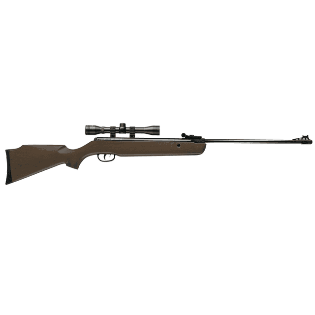 Crosman Vantage NP Air Rifle - .177 Nitrogen Piston, 1rd Capacity, Black Receiver, Hardwood Stock, Includes 4x32mm Scope - 30021 Crosman Vantage NP Air Rifle - .177 Nitrogen Piston, 1rd Capacity, Black Receiver, Hardwood Stock, Includes 4x32mm Scope - 30021