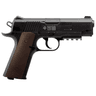 Crosman 1911 Air Pistol - CO2 .177, 20+1 Capacity, Smooth Bore Barrel, Fixed Sights, Black Checkered Polymer Grips Crosman 1911 Air Pistol - CO2 .177, 20+1 Capacity, Smooth Bore Barrel, Fixed Sights, Black Checkered Polymer Grips