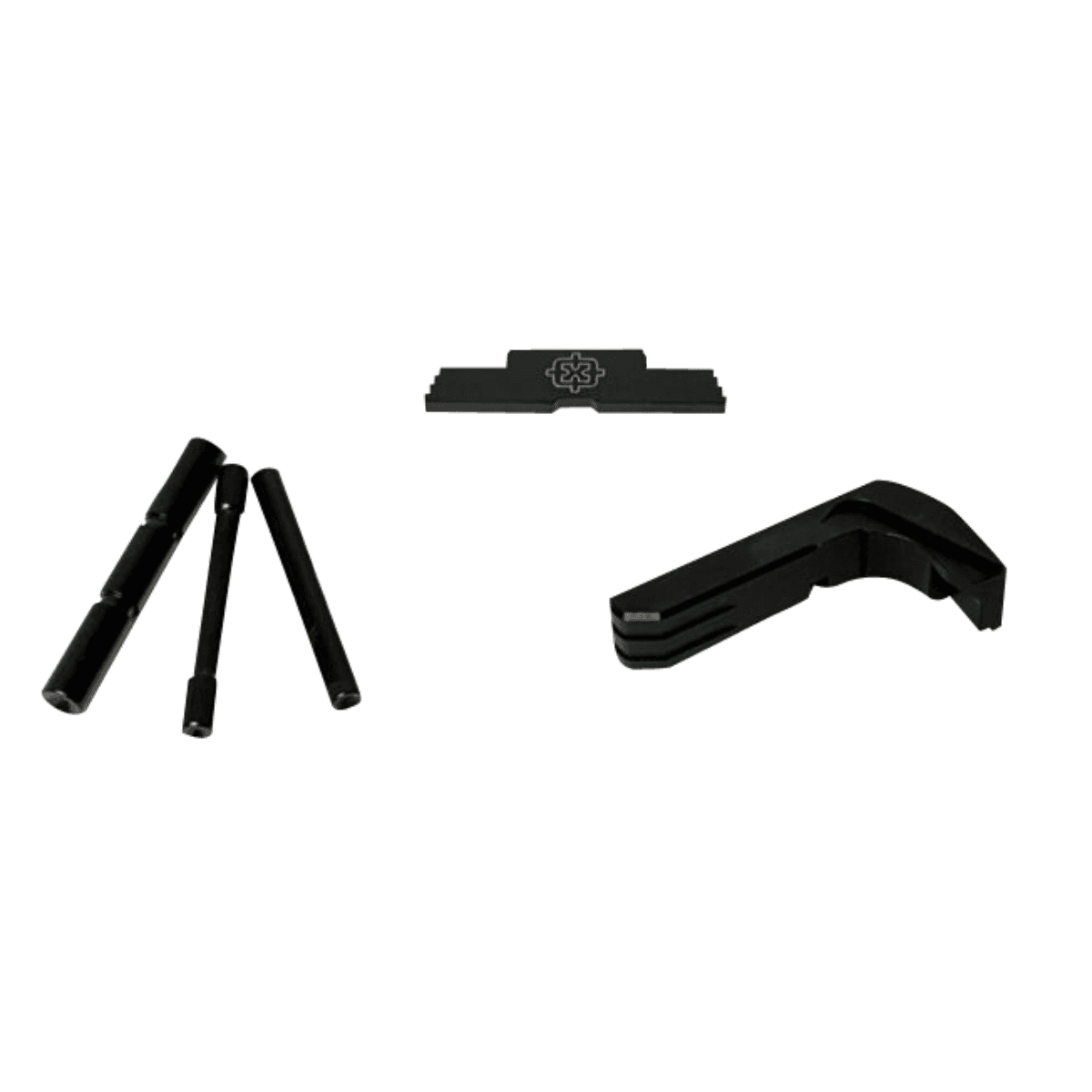 Cross Armory 3 Piece Kit Extended - Compatible with Glock Gen4, Black Steel/Aluminum - CRG4OKBK Cross Armory 3 Piece Kit Extended - Compatible with Glock Gen4, Black Steel/Aluminum - CRG4OKBK