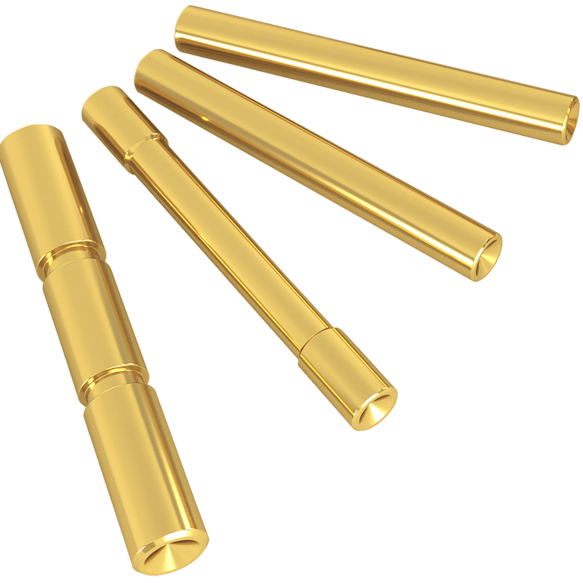 Cross Armory 4 Pin Set Dimpled - Compatible with Glock Gen4, Gold 4140 Steel - CRG4PSGD Cross Armory 4 Pin Set Dimpled - Compatible with Glock Gen4, Gold 4140 Steel - CRG4PSGD