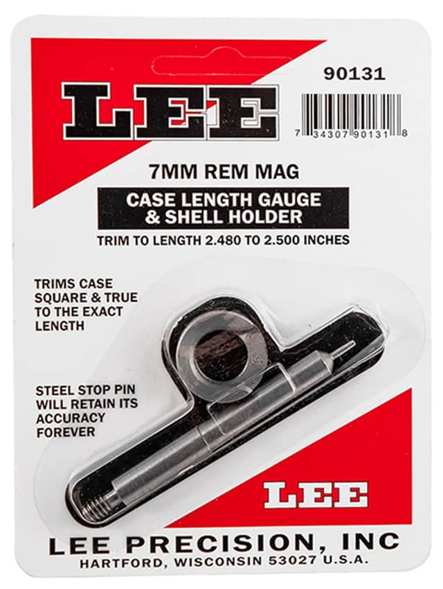 Lee Precision Case Length Gauge 7mm Rem Mag Steel - 90131 Lee Precision Case Length Gauge 7mm Rem Mag Steel - 90131