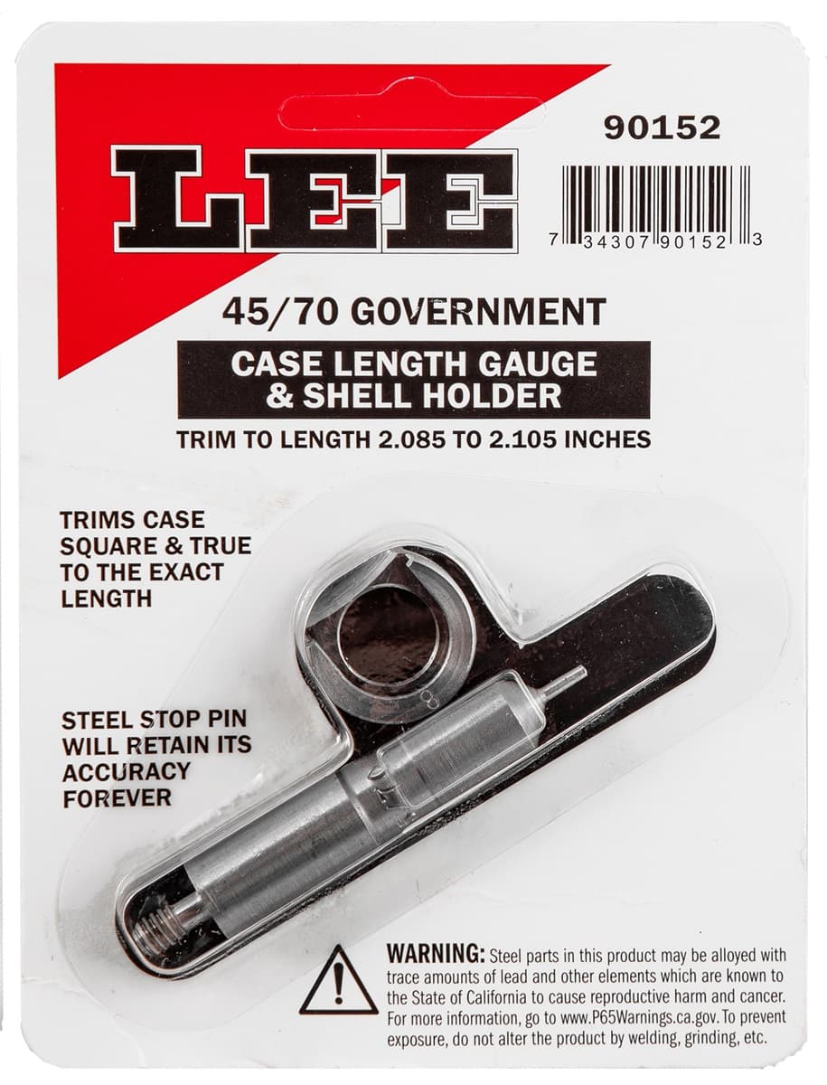 Lee Precision Case Length Gauge 45-70 Gov - 90152 Lee Precision Case Length Gauge 45-70 Gov - 90152