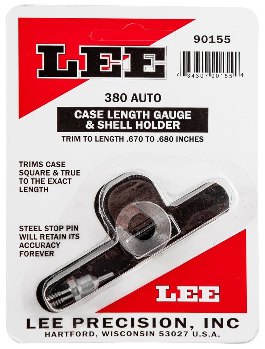 Lee Precision Case Length Gauge 380 ACP - 90155 Lee Precision Case Length Gauge 380 ACP - 90155