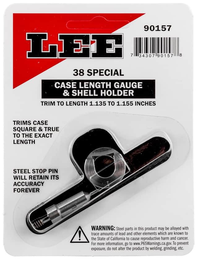 Lee Precision Case Length Gauge 38 Special - 90157 Lee Precision Case Length Gauge 38 Special - 90157