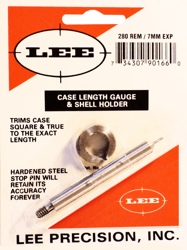 Lee Precision Case Length Gauge 280 Ackley Improved / 280 / 7mm Express - 90166 Lee Precision Case Length Gauge 280 Ackley Improved / 280 / 7mm Express - 90166