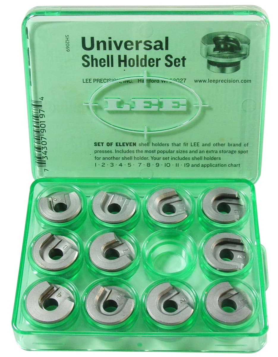 Lee Precision Universal Shell Holder Set - 90197 Lee Precision Universal Shell Holder Set - 90197